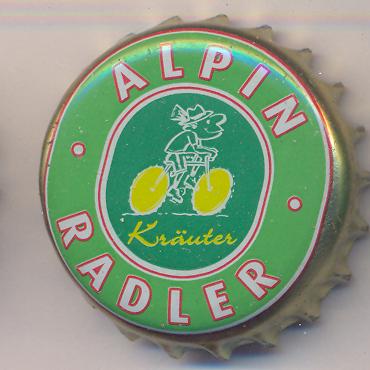 Beer cap Nr.6919: Alpin Radler produced by Brau AG/Linz