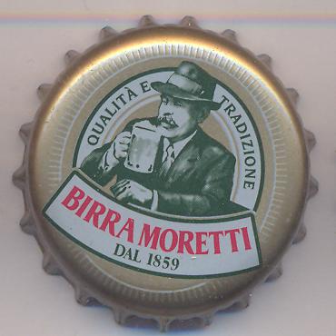 Beer cap Nr.7012: Birra Moretti produced by Birra Moretti/Udine