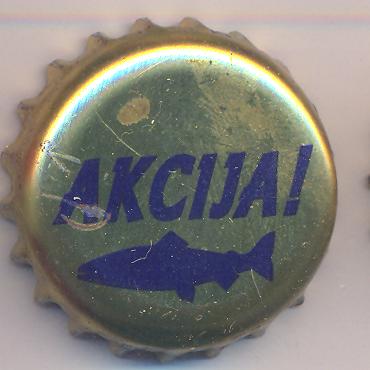 Beer cap Nr.7074: Akcija produced by AS Lacplesis alus/Lielvalde