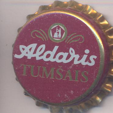 Beer cap Nr.7107: Tumsais produced by Aldaris/Riga