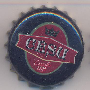 Beer cap Nr.7110: Cesu Porteris produced by A/S Cesu Alus/Cesis