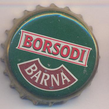 Beer cap Nr.7118: Borsodi Barna produced by Borsody Sörgyar Rt/Böcs