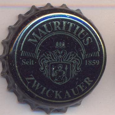 Beer cap Nr.7142: Mauritius Schwarz produced by Mauritius Brauerei GmbH/Zwickau