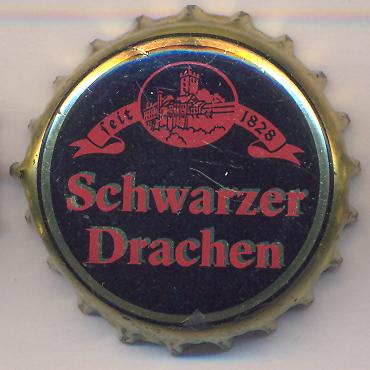 Beer cap Nr.7154: Schwarzer Drachen produced by Eisenacher Brauerei/Eisenach