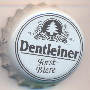 Beer cap Nr.7155: Dentleiner Forstbier produced by Hauff Bräu/Lichtenau