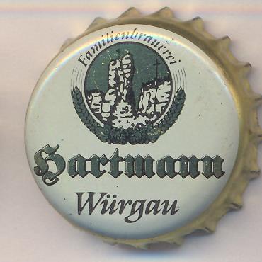 Beer cap Nr.7169: Kellerbier produced by Hartmann-Bräu Ambros Hartmann/Würgau