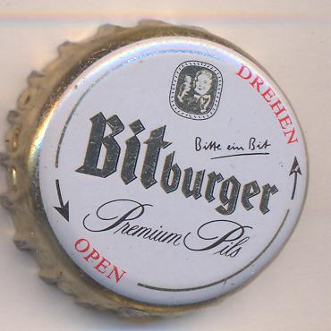 Beer cap Nr.7232: Bitburger Premium Pils produced by Bitburger Brauerei Th. Simon GmbH/Bitburg