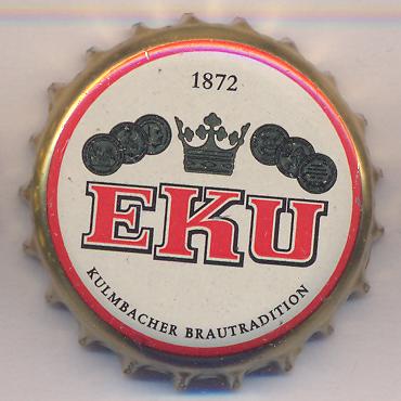 Beer cap Nr.7253: EKU produced by Erste Kulmbacher Actienbrauerei AG/Kulmbach