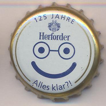 Beer cap Nr.7295: Herforder produced by Brauerei Felsenkeller/Herford