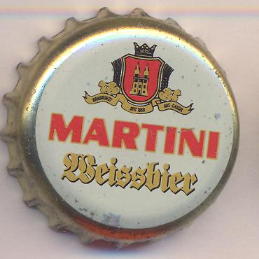 Beer cap Nr.7301: Martini Weissbier produced by Martini/Kassel