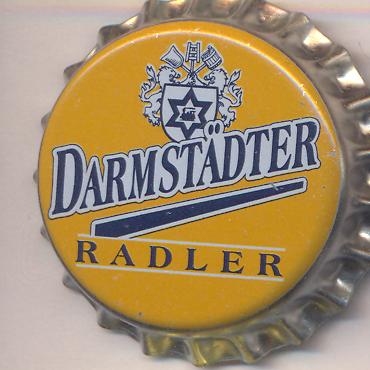 Beer cap Nr.7306: Darmstädter Radler produced by Darmstätder Brauerei Rummel/Darmstadt