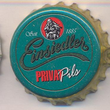 Beer cap Nr.7319: Einsiedler Privat Pils produced by Einsiedler Brauhuas GmbH Privatbrauerei/Einsiedel