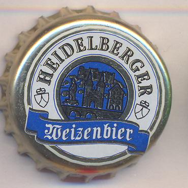 Beer cap Nr.7360: Heidelberger Weizenbier produced by Heidelberger Brauerei/Heidelberg