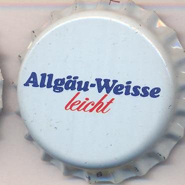 Beer cap Nr.7372: Allgäu-Weisse Leicht produced by Clemens Härle/Leutkirch