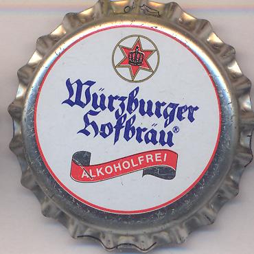 Beer cap Nr.7389: Würzburger Hofbräu Alkoholfrei produced by Würzburger Hofbräu/Würzburg