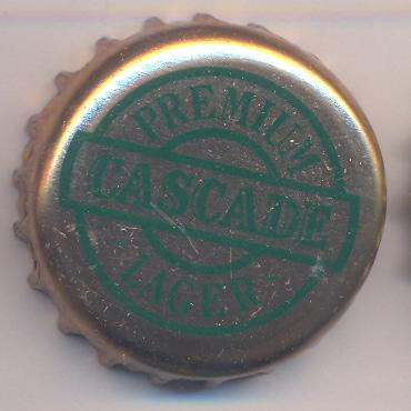 Beer cap Nr.7442: Cascade Premium produced by Cascade/Hobart