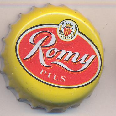 Beer cap Nr.7506: Romy Pils produced by Brouwerij Roman N.V./Oudenaarde - Mater