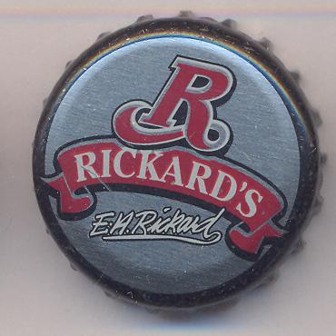 Beer cap Nr.7556: Rickard's produced by Molson Brewing/Ontario