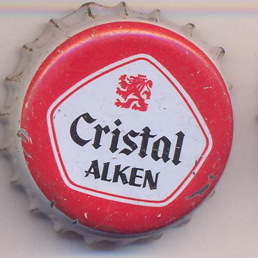 Beer cap Nr.7590: Cristal Alken produced by Alken-Maes/Alken Waarloos