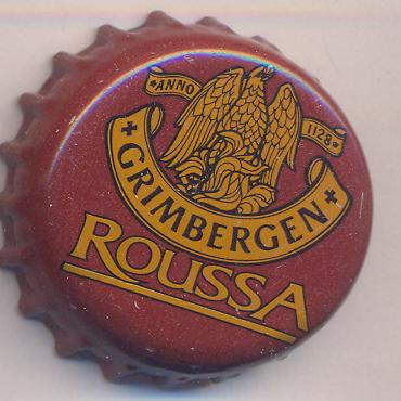 Beer cap Nr.7598: Grimbergen Roussa produced by Alken-Maes/Alken Waarloos