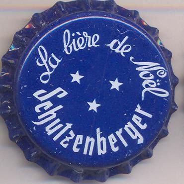 Beer cap Nr.7601: La biere de Noel produced by Schutzenberger Brewery/Schiltigheim