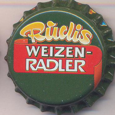 Beer cap Nr.7611: Rudis Weizenradler produced by Fürstl. Brauerei Schloss Wächtersbach/Wächtersbach