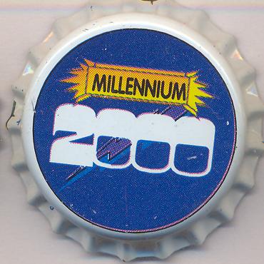 Beer cap Nr.7615: Wächtersbacher Millennium 2000 produced by Fürstl. Brauerei Schloss Wächtersbach/Wächtersbach