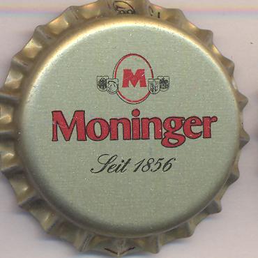 Beer cap Nr.7617: Moninger produced by Brauhaus Grünwinkel/Karlsruhe