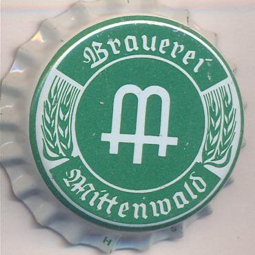 Beer cap Nr.7626: all brands produced by Brauerei Mittenwald/Mittenwald