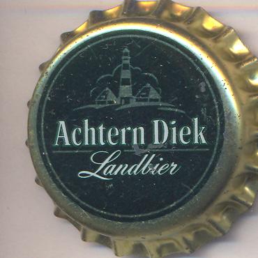 Beer cap Nr.7627: Achtern Diek Landbier produced by Privatbrauerei Karl Hintz/Marne