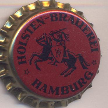 Beer cap Nr.7657: Pilsener produced by Holsten-Brauerei AG/Hamburg