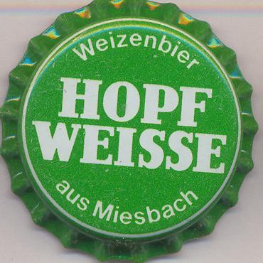 Beer cap Nr.7662: Hopf Weisse produced by Weissbier Brauerei Hopf Hans KG/Miesbach