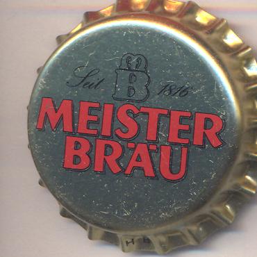 Beer cap Nr.7664: Meister Bräu produced by Meisterbräu GmbH/Halle