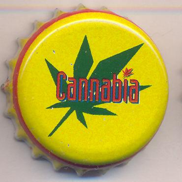 Beer cap Nr.7671: Cannabia produced by Dubetit Natural Products/Richelbach