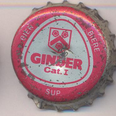 Beer cap Nr.7765: Ginder Cat. 1 produced by Artois/Leuven