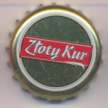 Beer cap Nr.7906: Zloty Kur produced by Browar Lomza/Lomza