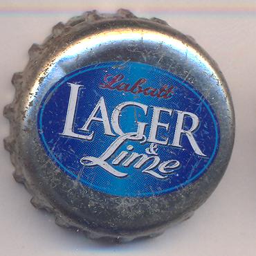 Beer cap Nr.7909: Labatt Lager Lime produced by Labatt Brewing/Ontario