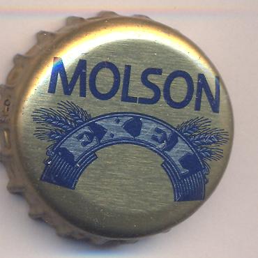 Beer cap Nr.7910: Molson Exel produced by Molson Brewing/Ontario