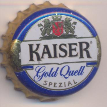 Beer cap Nr.7938: Kaiser Gold Quell produced by Brauerei Wieselburg/Wieselburg