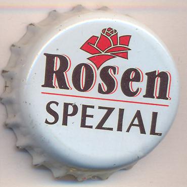 Beer cap Nr.8017: Rosen Spezial produced by Rosenbrauerei Kaufbeuren/Kaufbeuren