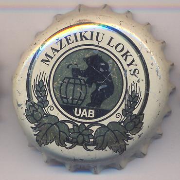 Beer cap Nr.8048: Salyklinis 5.3% produced by Mazeikiu Lokys (Brauer)/Mazeikiai