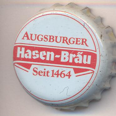 Beer cap Nr.8084: Hasenbräu produced by Hasenbräu/Augsburg