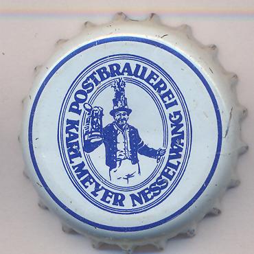 Beer cap Nr.8086: Allgäuer Landbier produced by Postbrauei Karl Meyer/Nesselwang