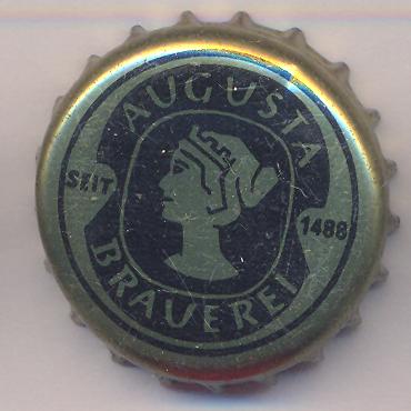 Beer cap Nr.8105: Schwarzbier produced by Augusta-Brauerei GmbH/Augsburg