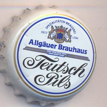 Beer cap Nr.8115: Teutsch Pils produced by Allgäuer Brauhaus AG/Kempten