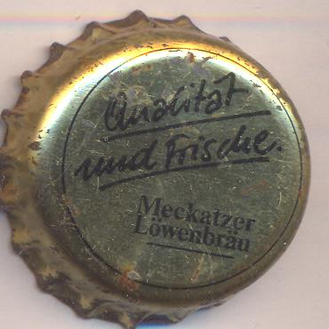 Beer cap Nr.8132: Meckatzer produced by Meckatzer Löwenbräu/Meckatz