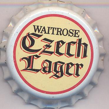 Beer cap Nr.8290: Waitrose Czech Lager produced by Staropramen/Praha