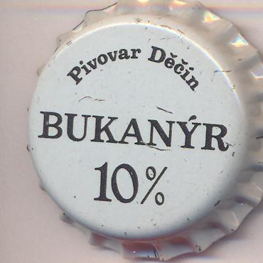 Beer cap Nr.8308: Bukanyr 10% produced by Pivovar Decin/Decin