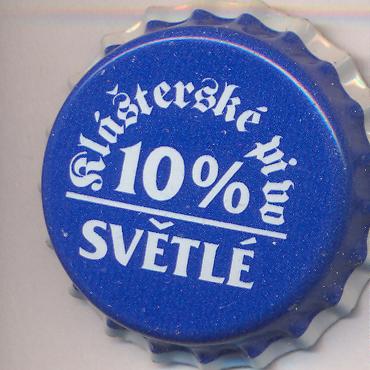 Beer cap Nr.8309: Klasterske Pivo 10% Svetle produced by Pivovar Klaster - Majestic s.r.o./Hradist nad Jizerou