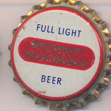 Beer cap Nr.8334: Full Light Beer produced by Okocimski Zaklady Piwowarskie SA/Brzesko - Okocim